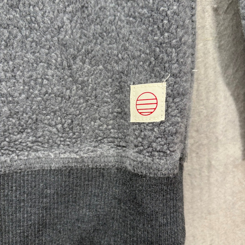 Marine Layer Sweatshirt Mens Small Gray Crewneck Fleece Pullover 12968 - Picture 7 of 11